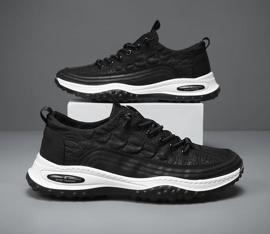 Trendy breathable ice silk sneakers