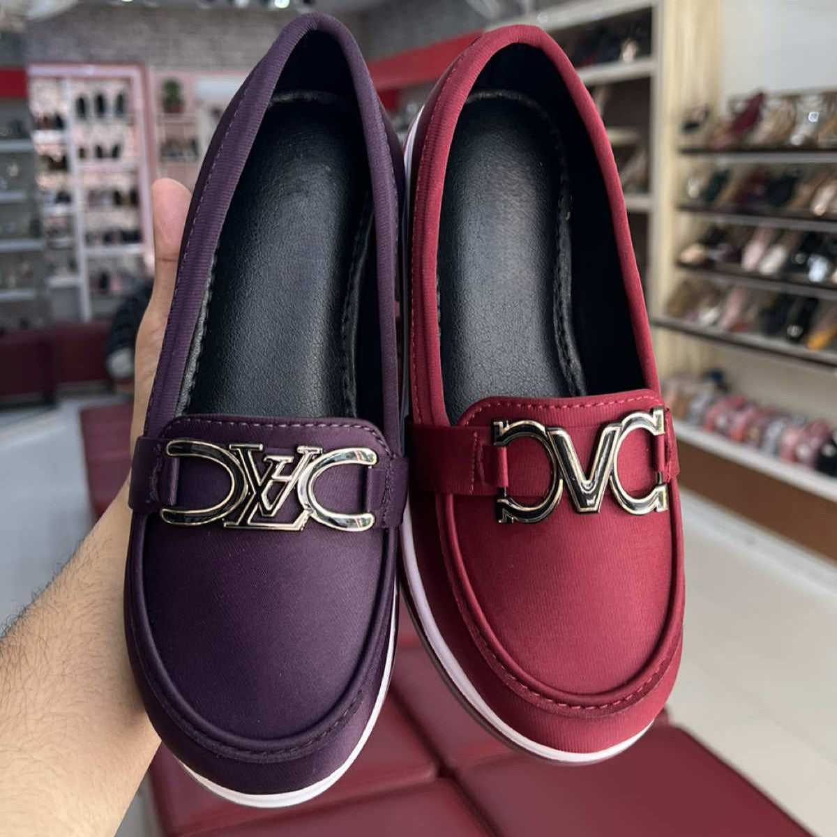 Women's Platform Slip-on Loafers