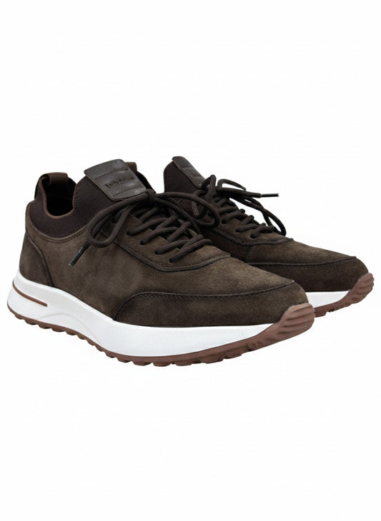 Suede Genuine Leather Men's Sneakers