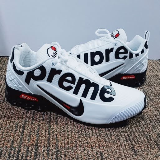 Collaboration Leather Cushioned Men's Sneakers