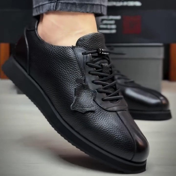Soft Lambskin Men's Leather Shoes
