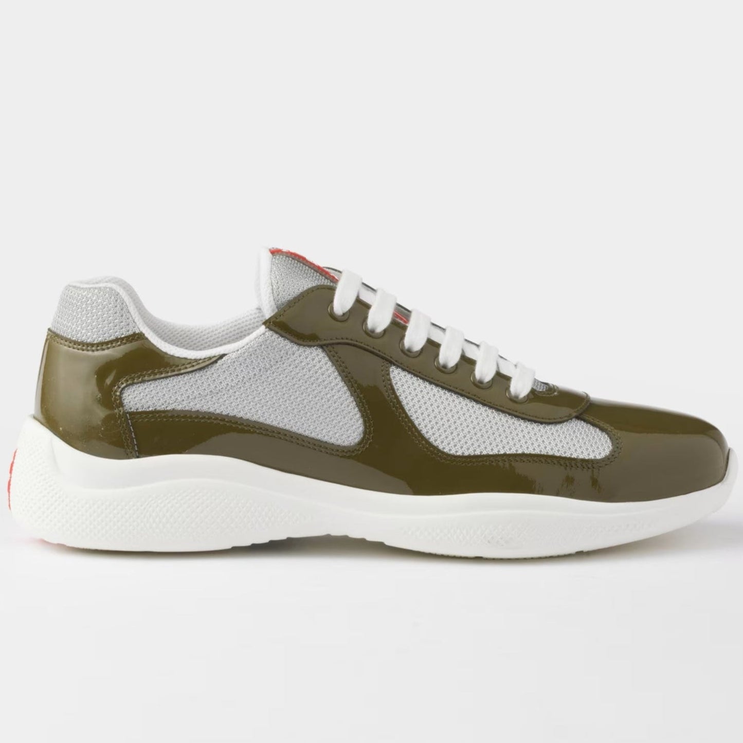 (🔥Last Day Promotion $20 OFF🎉)Patent Leather And Technical Fabric Sneakers