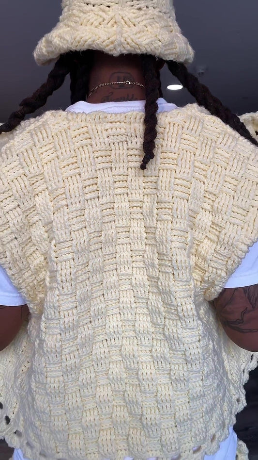 Woven Butter Cream set