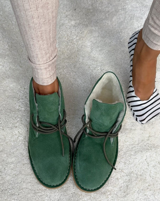 Women's Velvet Suede Boots