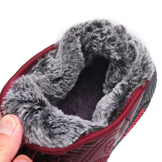 Lace-free waterproof and warm Australian wool shoes