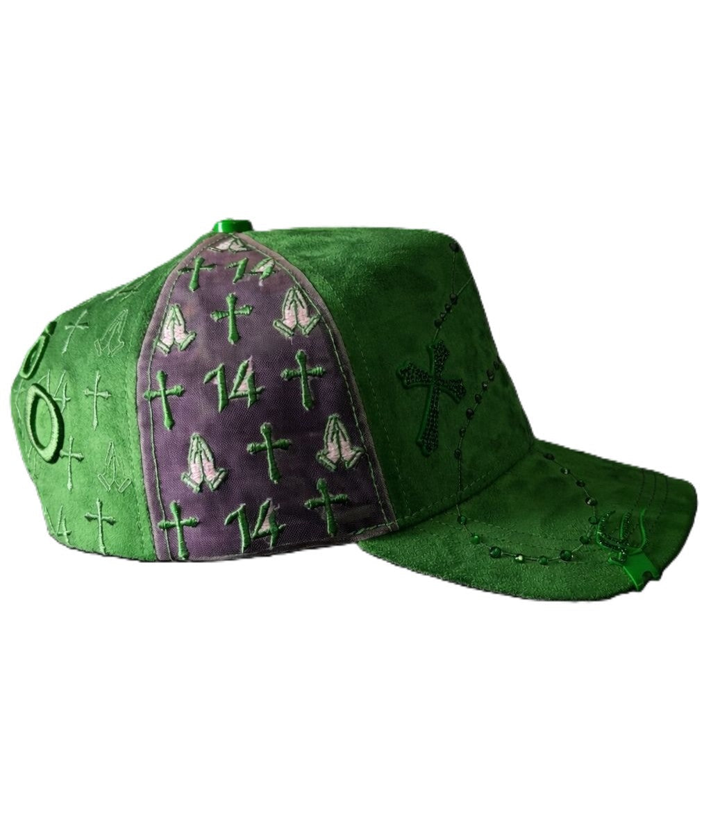 Shiny Long Chain Cap
