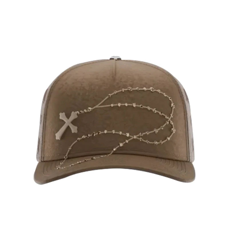 Shiny Long Chain Cap