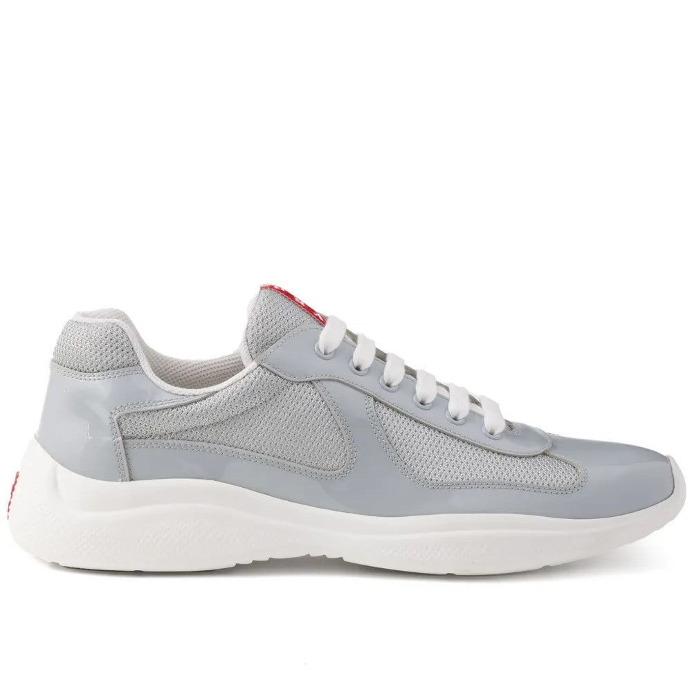(🔥Last Day Promotion $20 OFF🎉)Patent Leather And Technical Fabric Sneakers