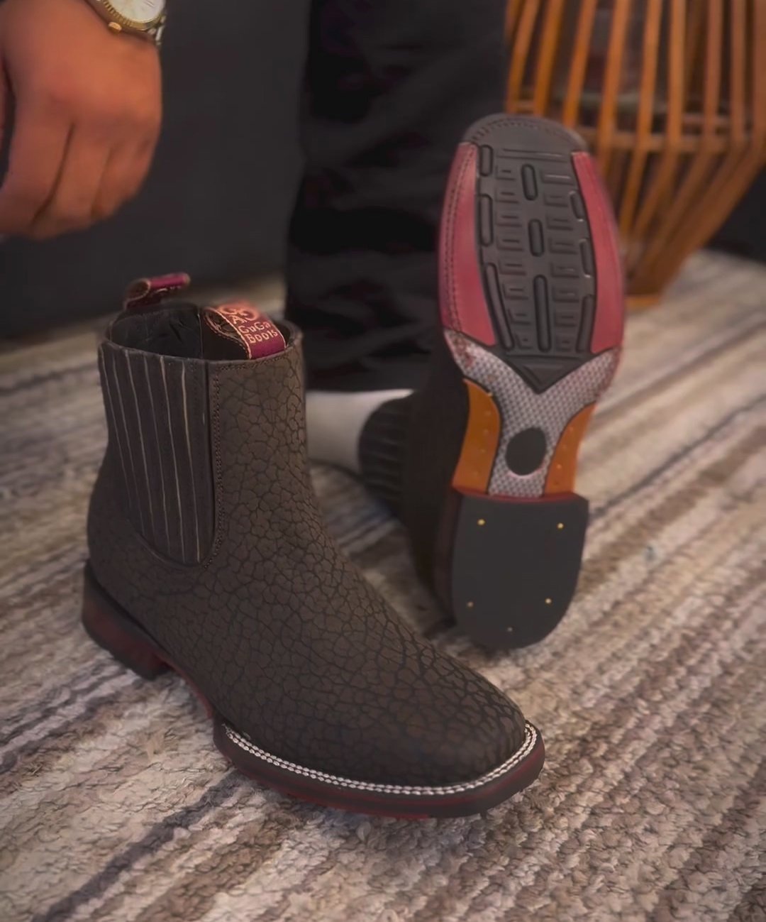 Men's Cowhide Chelsea Boots