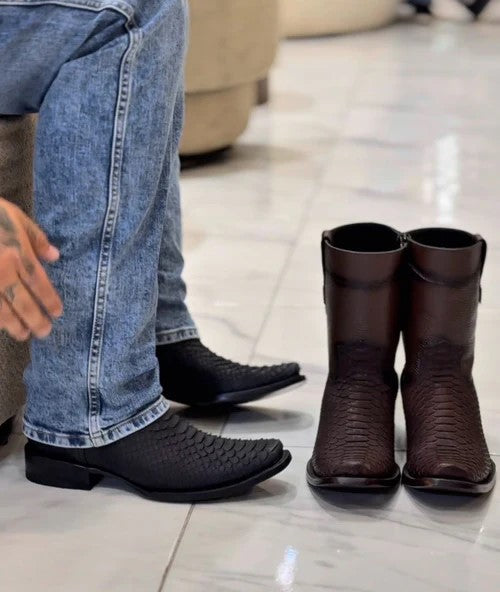 Handmade Italian Python Boots(Buy 2 Free Shipping??)