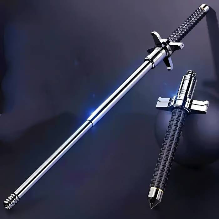 ??Limited Time 49% OFF??Improved Self-Defense, Automatically Retractable Hiking Stick