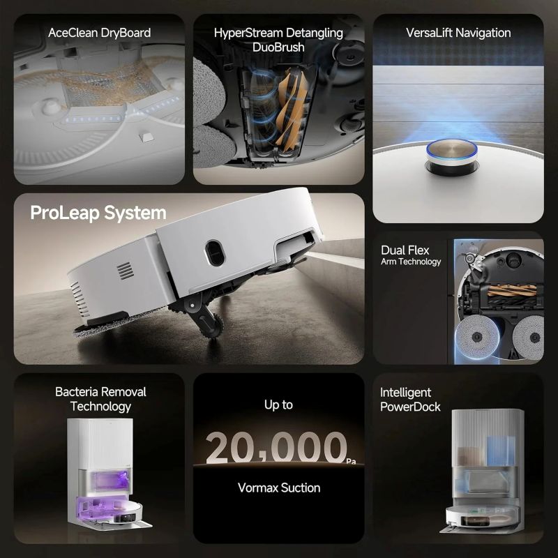 ??Limited Time 50% OFF?Full-featured Robot Vacuum Cleaner