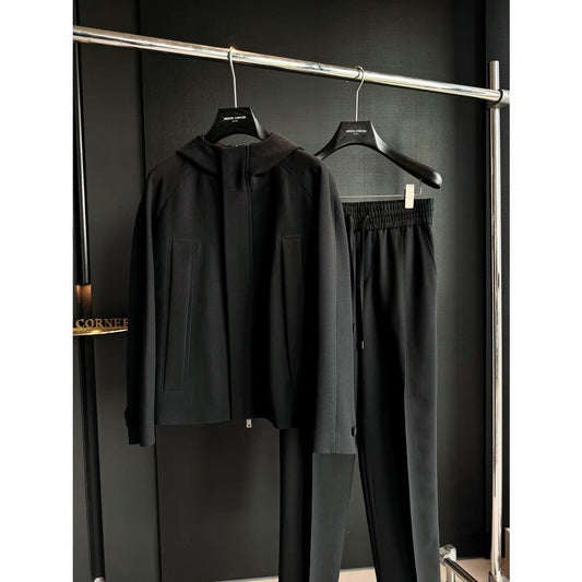Men¡¯s Multi-Pocket Designer-Style Casual Suit Set