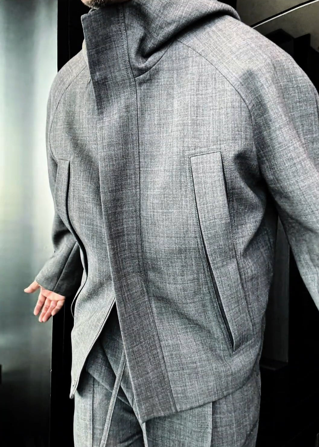 Men¡¯s Multi-Pocket Designer-Style Casual Suit Set