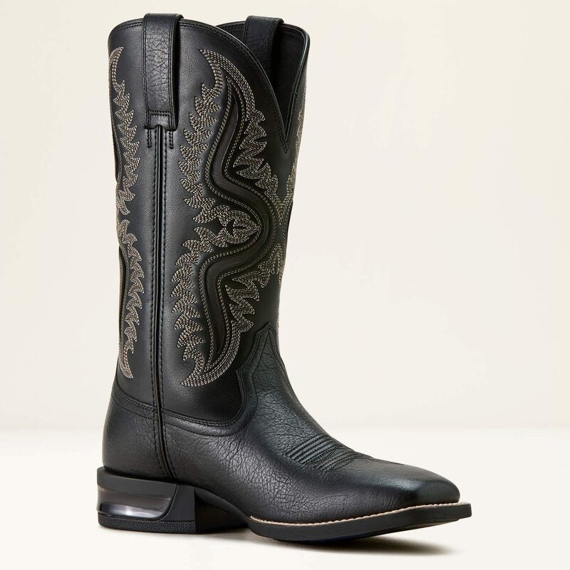 Vintage Embroidered Cowhide Western Boots
