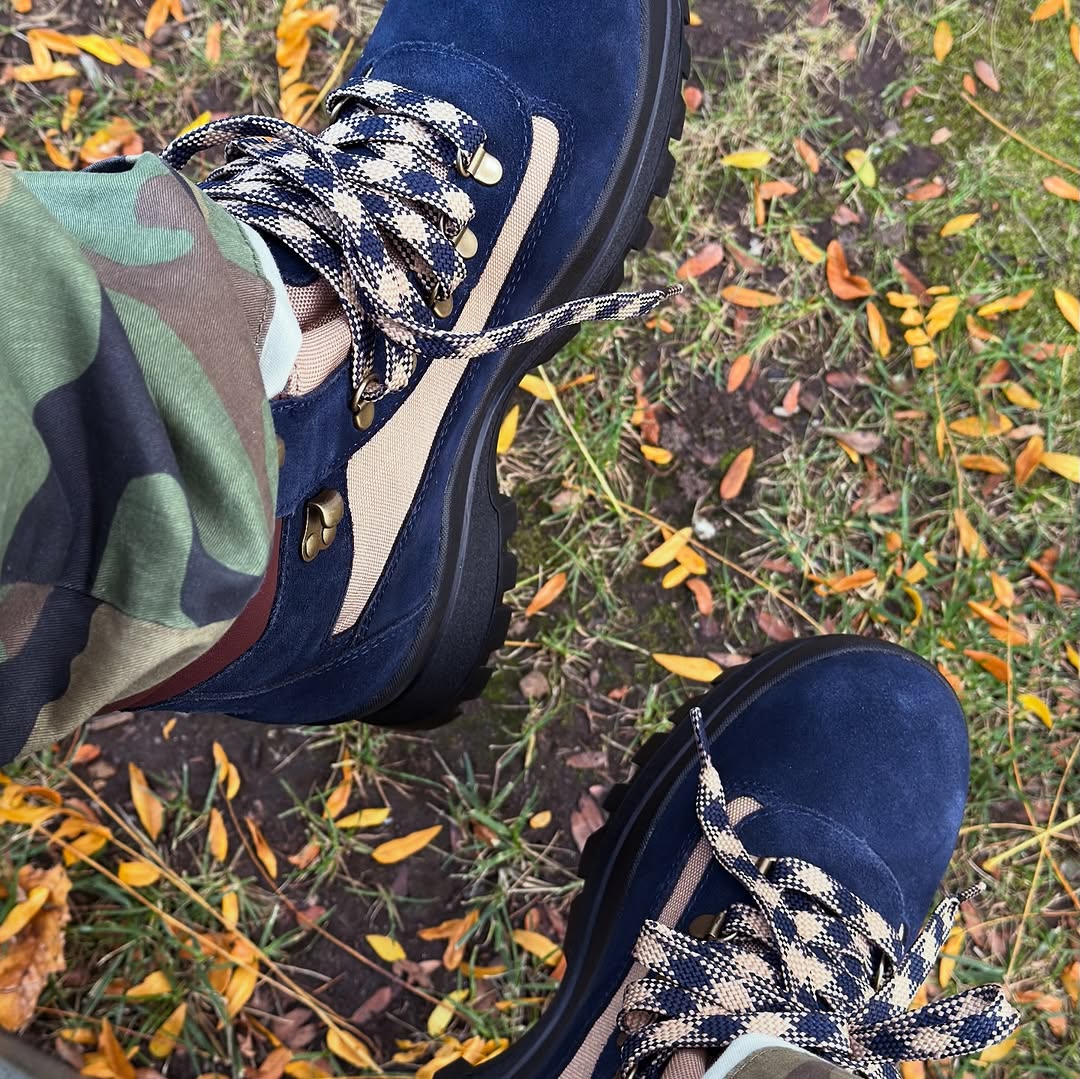 Classic High-Top Lace-Up Work Boots