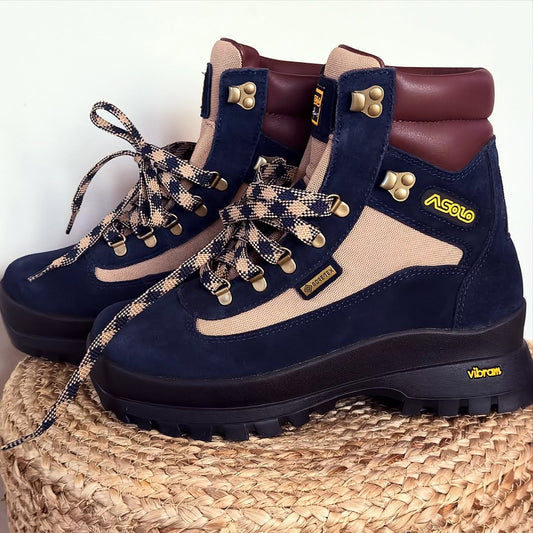 Classic High-Top Lace-Up Work Boots