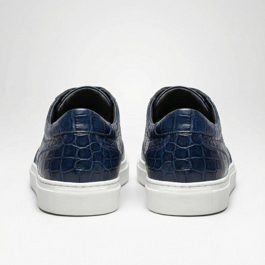 Crocodile Leather Sneakers