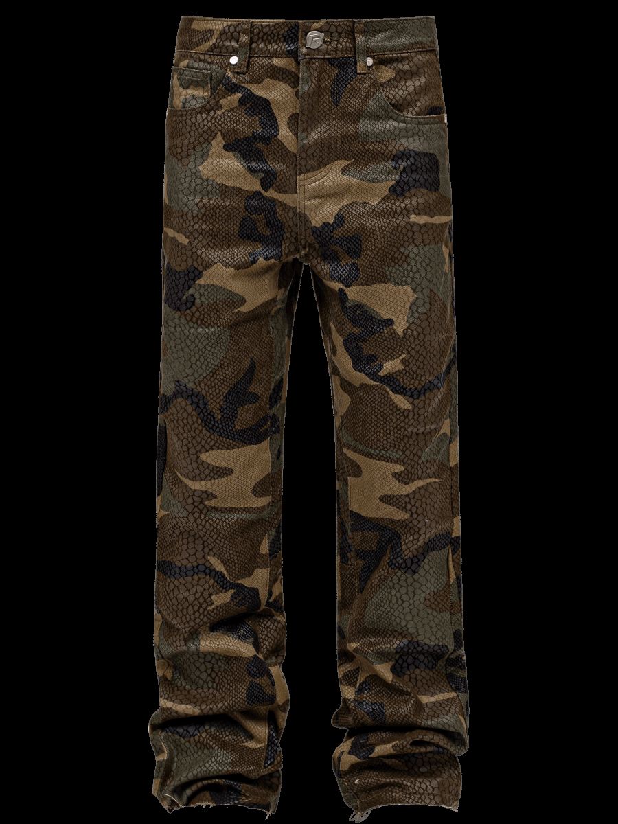 Python Camo Denim