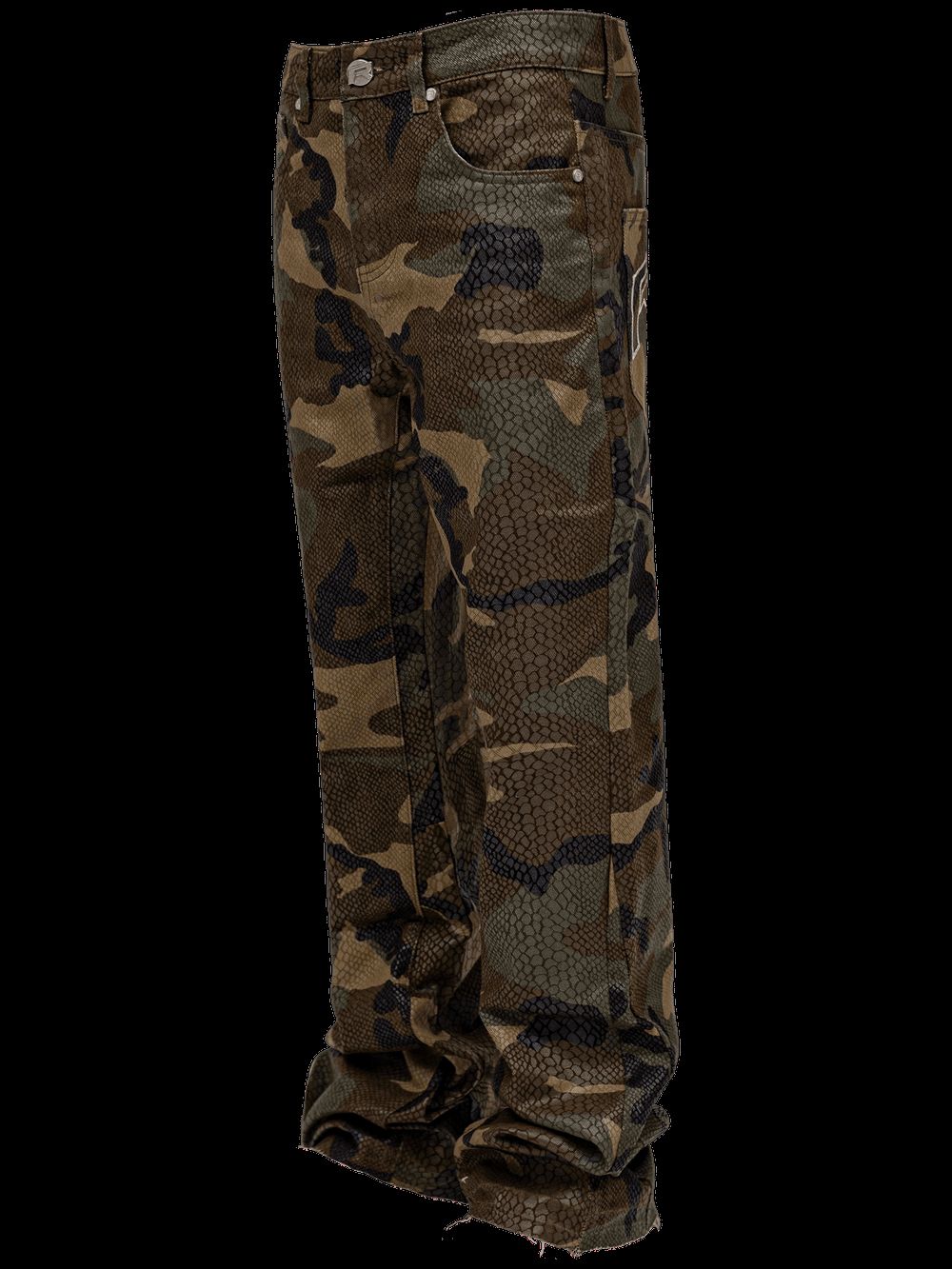 Python Camo Denim