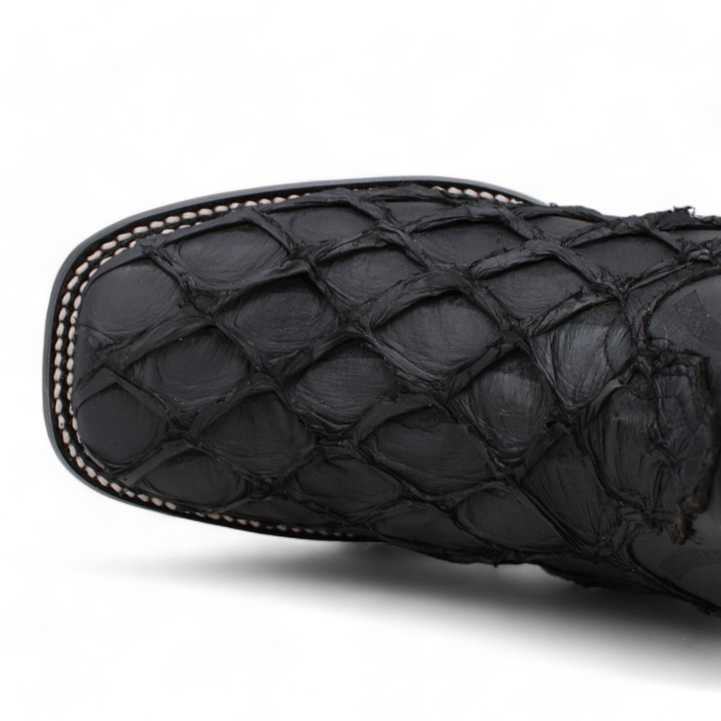 Stingray Wide Square Toe Leather Boots
