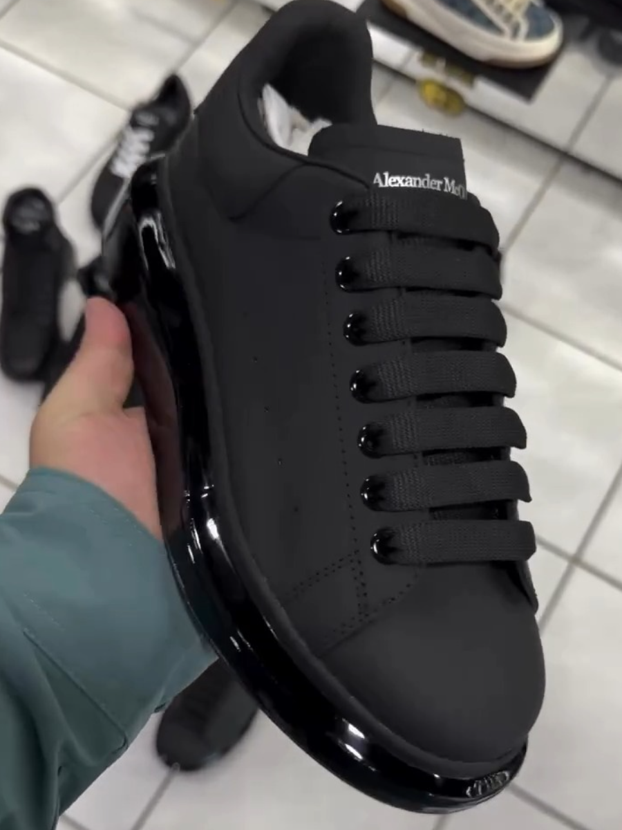 Black Platform Sneakers