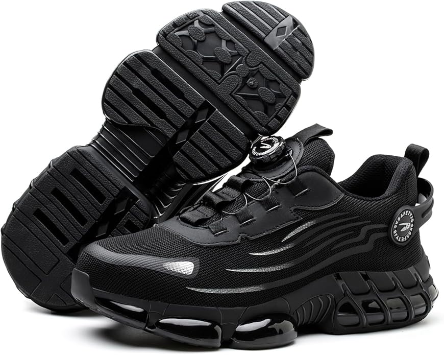 Air Cushion Bottom Steel Toe Safety Shoes