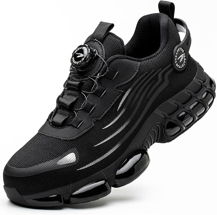 Air Cushion Bottom Steel Toe Safety Shoes