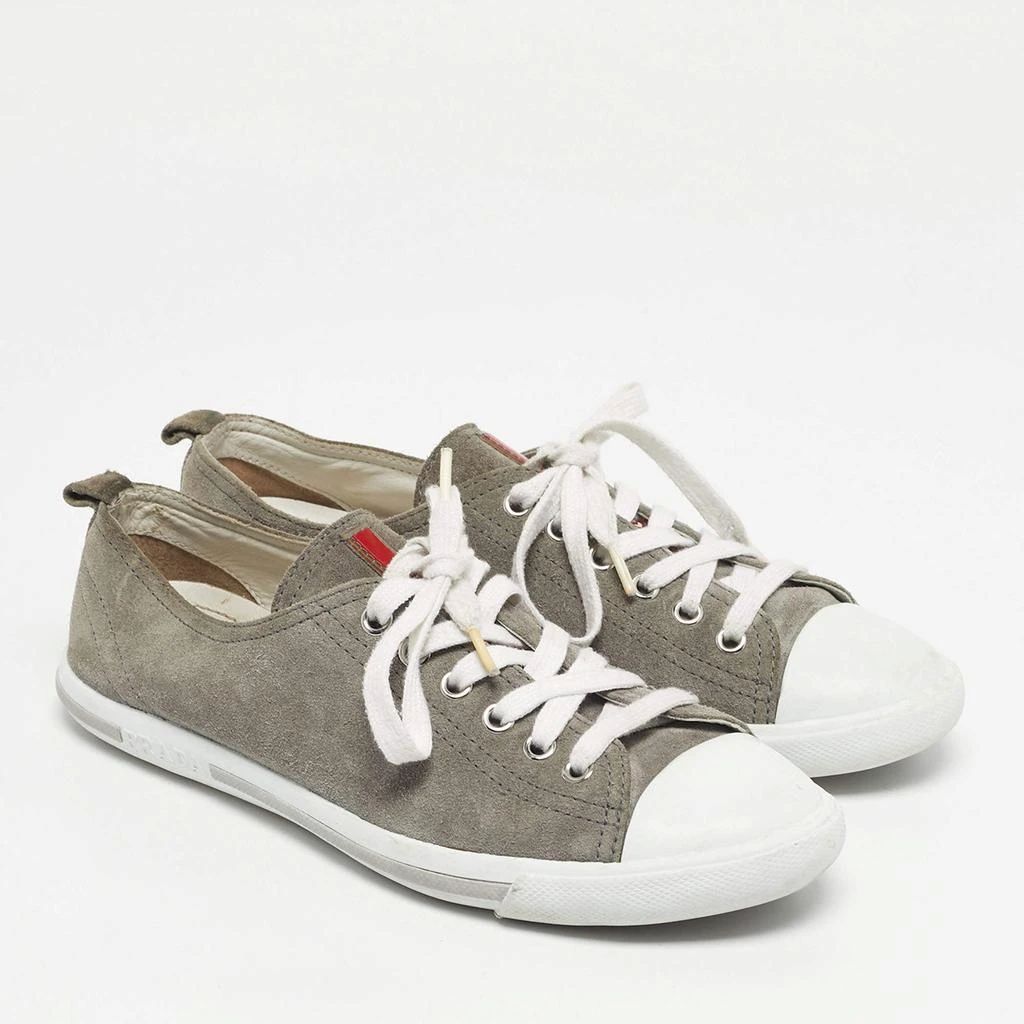 Men’s Sport Grey Suede Lace Up Sneakers