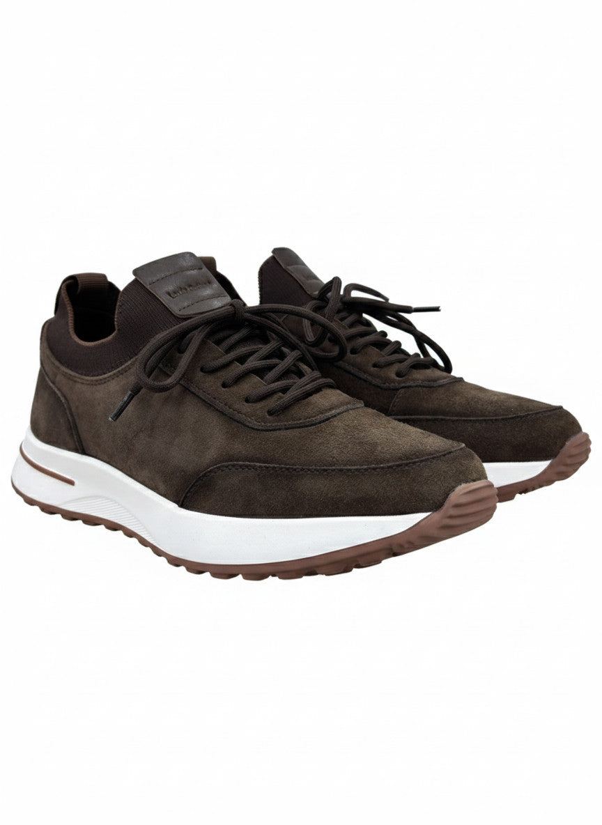 Suede Genuine Leather Men's Sneakers