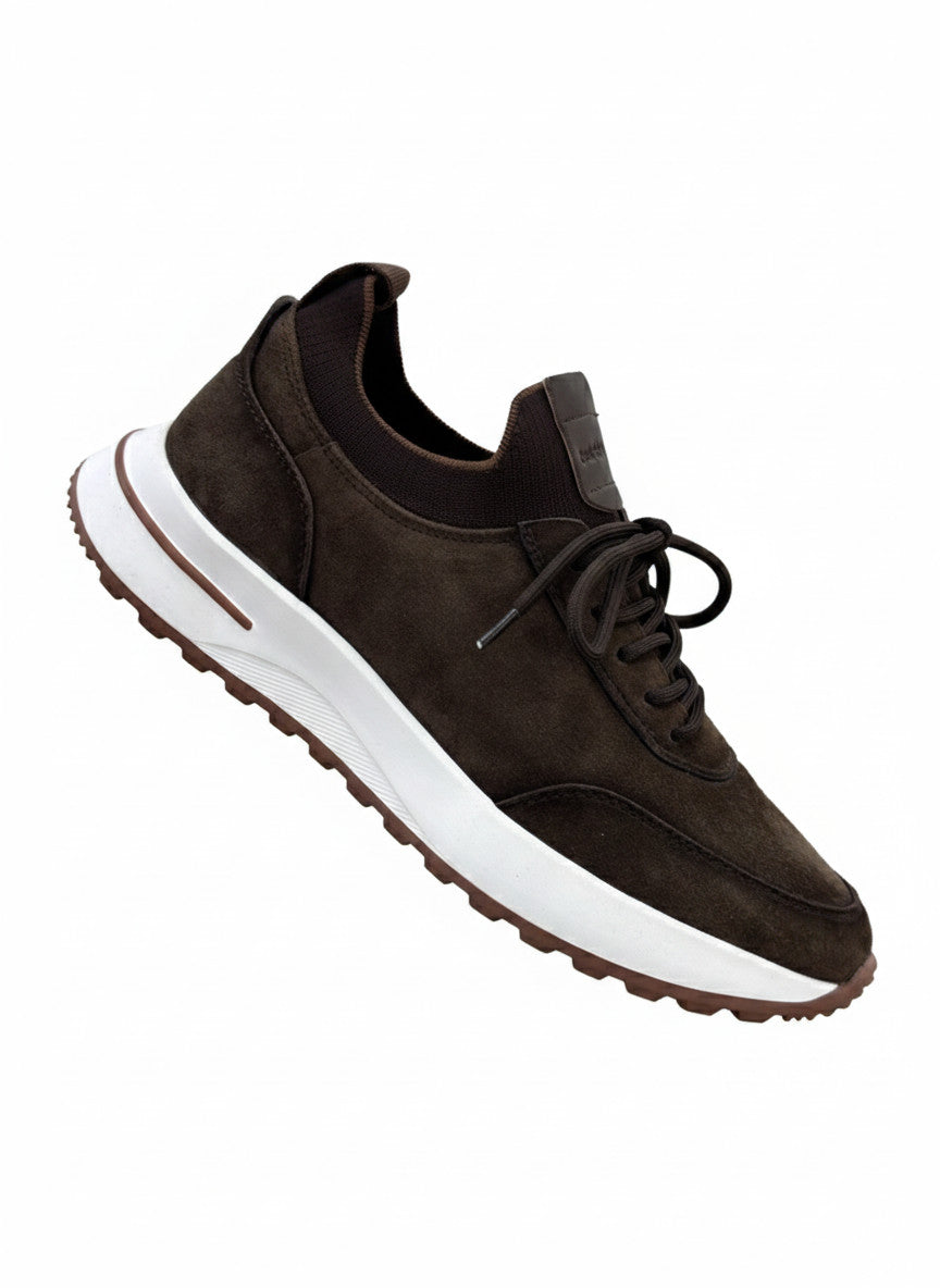 Suede Genuine Leather Men's Sneakers