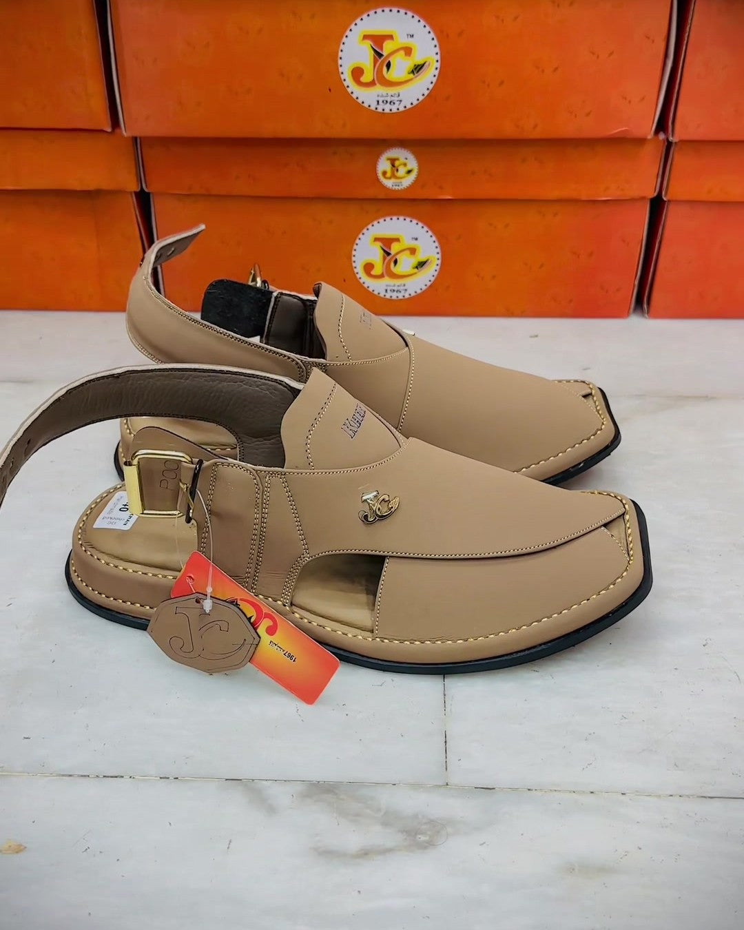 Peshawari Leather Chappal Sandals