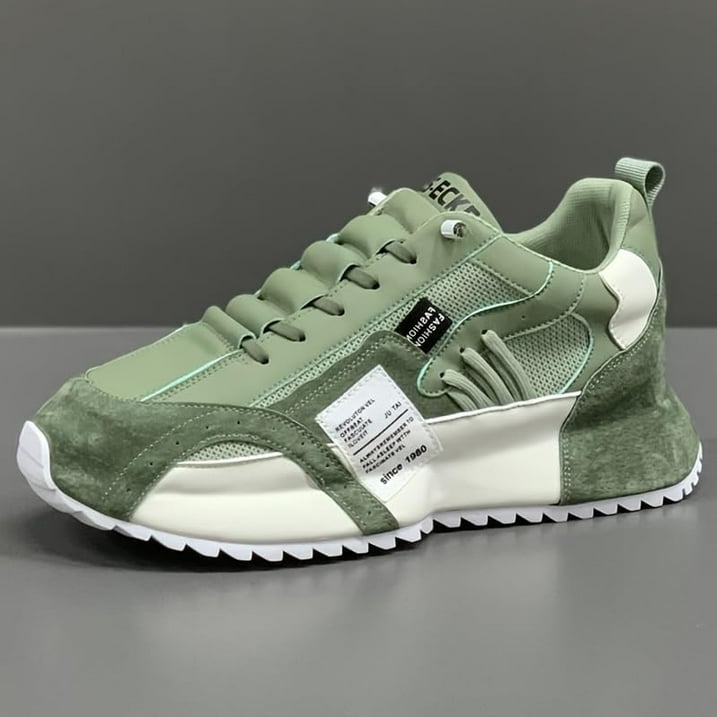 Men's Trendy Platform Lace Up Sneakers