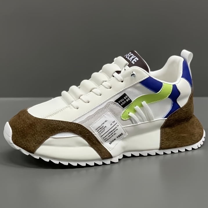 Men's Trendy Platform Lace Up Sneakers