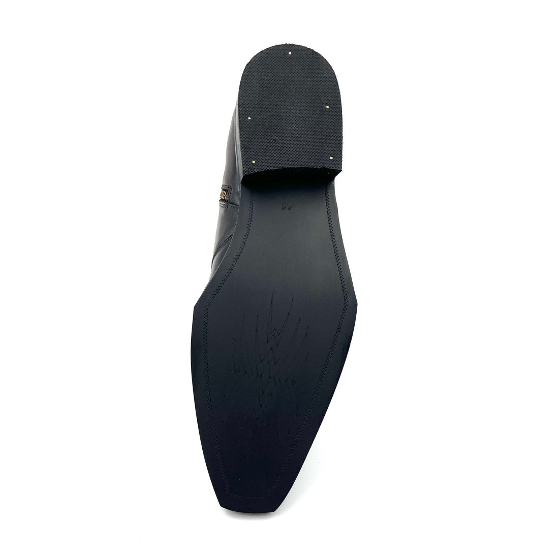 Square Toe Cuban Heel Chelsea Boots
