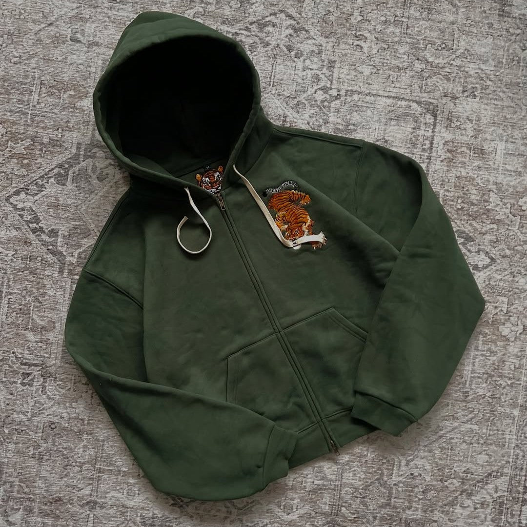 Tiger Jaw Zip Hoodie