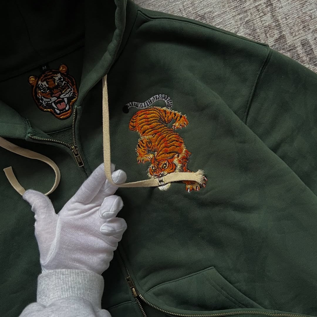 Tiger Jaw Zip Hoodie