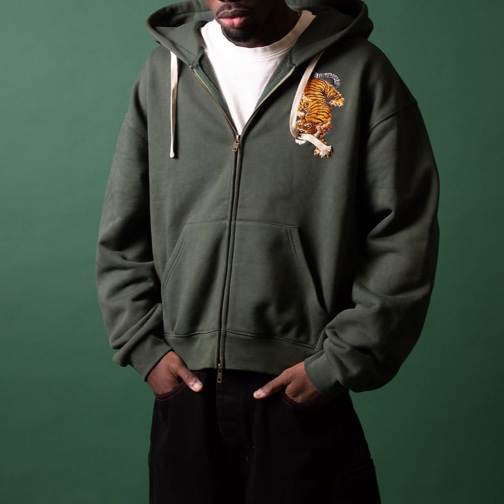 Tiger Jaw Zip Hoodie