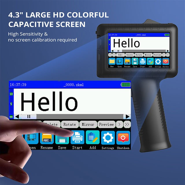 Intelligent Digital Graphics Logo Inkjet Coding Printer [ Free Shipping ]