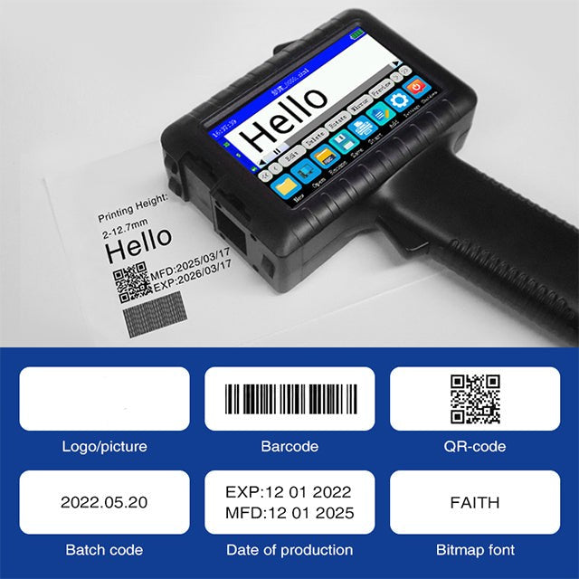 Intelligent Digital Graphics Logo Inkjet Coding Printer [ Free Shipping ]