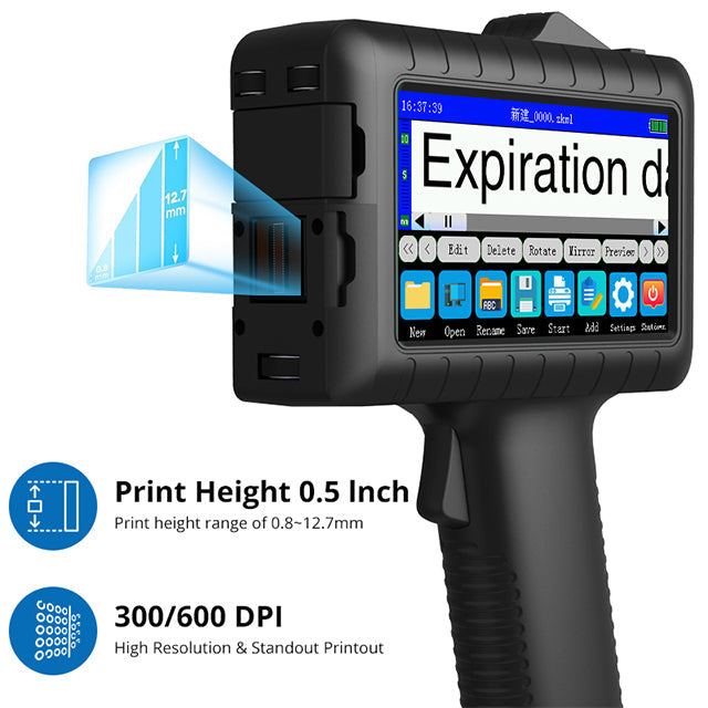 Intelligent Digital Graphics Logo Inkjet Coding Printer [ Free Shipping ]