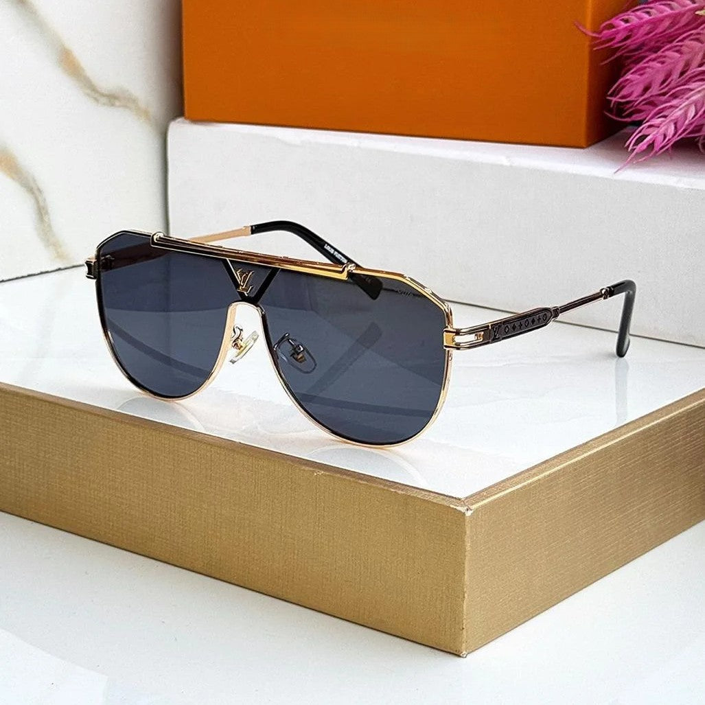 Luxury Metal-framed Sunglasses