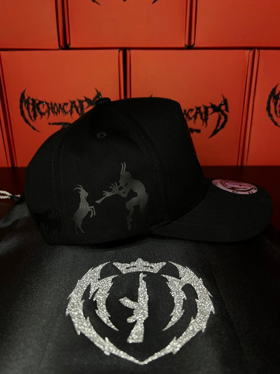 The Diablo Black Reflective Cap