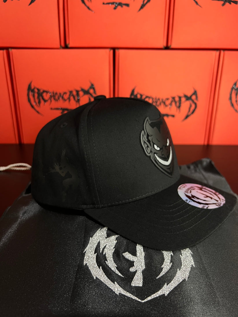 The Diablo Black Reflective Cap