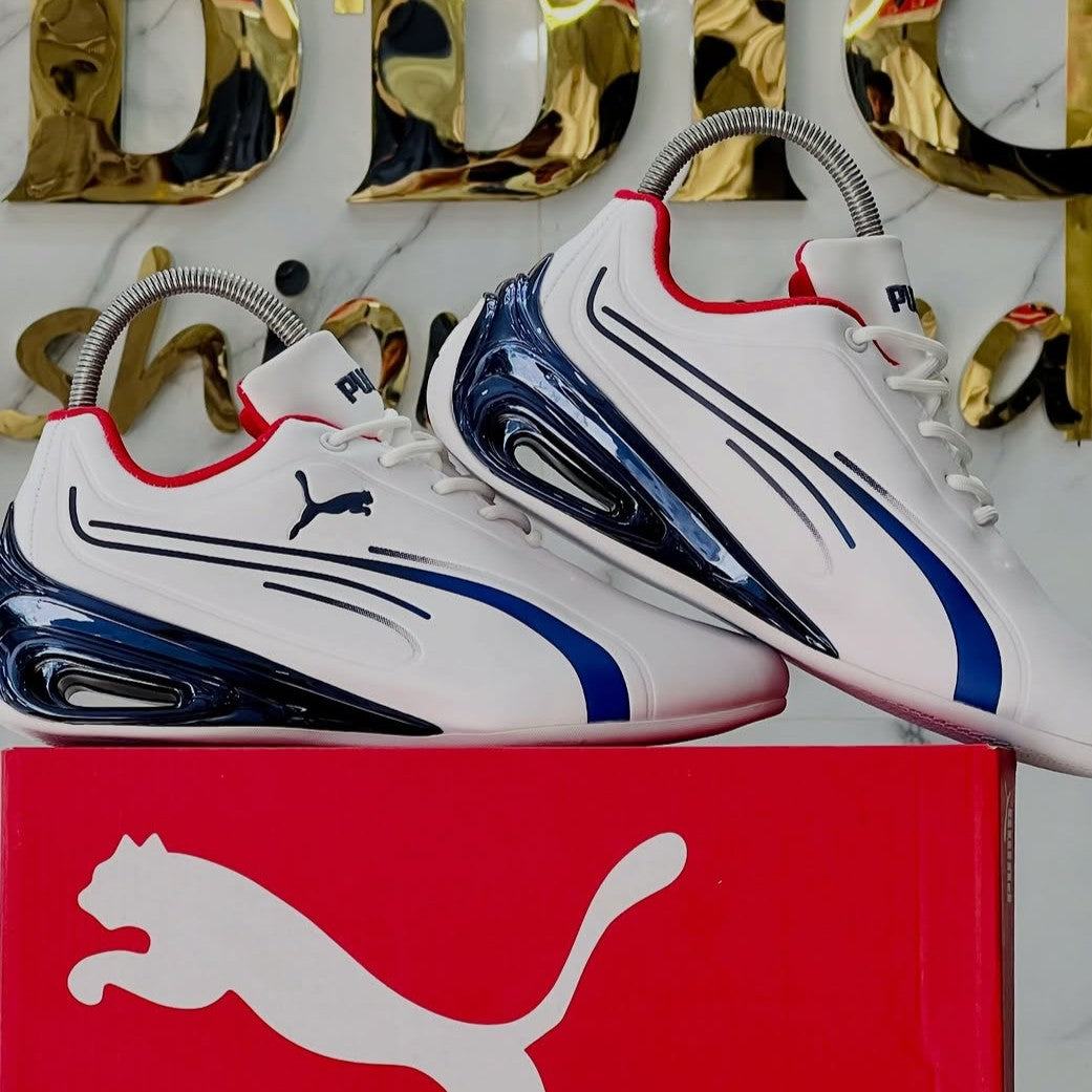 GT Metallic Heel Motorsport Sneakers
