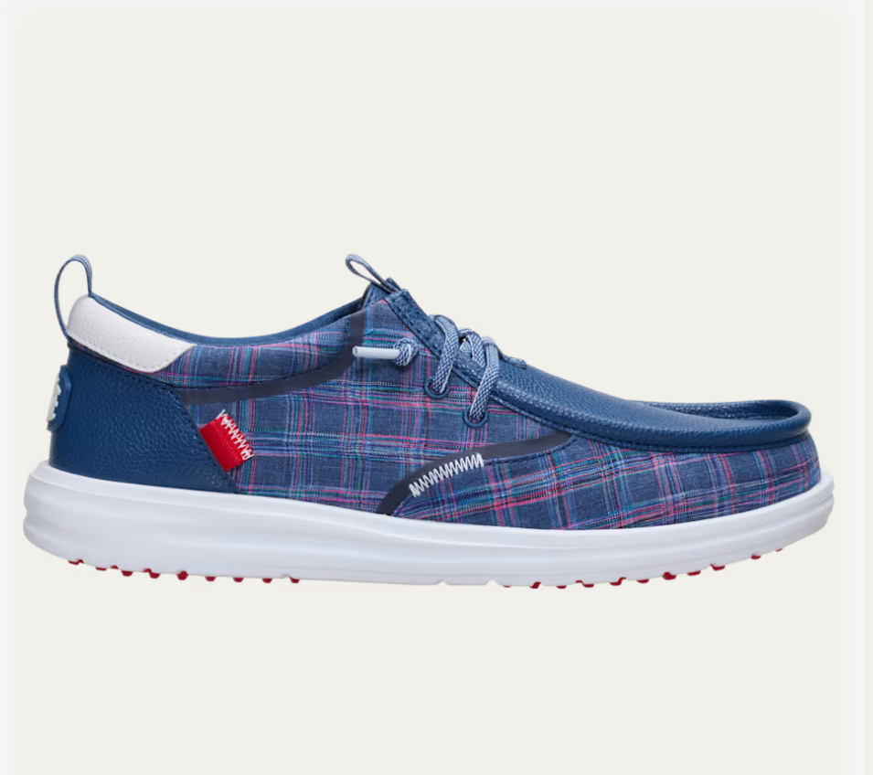 Wally Golf Summer Plaid Shoes