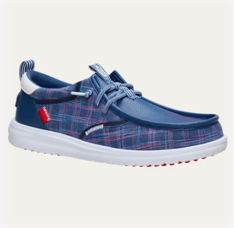 Wally Golf Summer Plaid Shoes