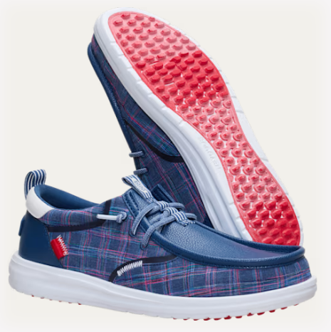 Wally Golf Summer Plaid Shoes