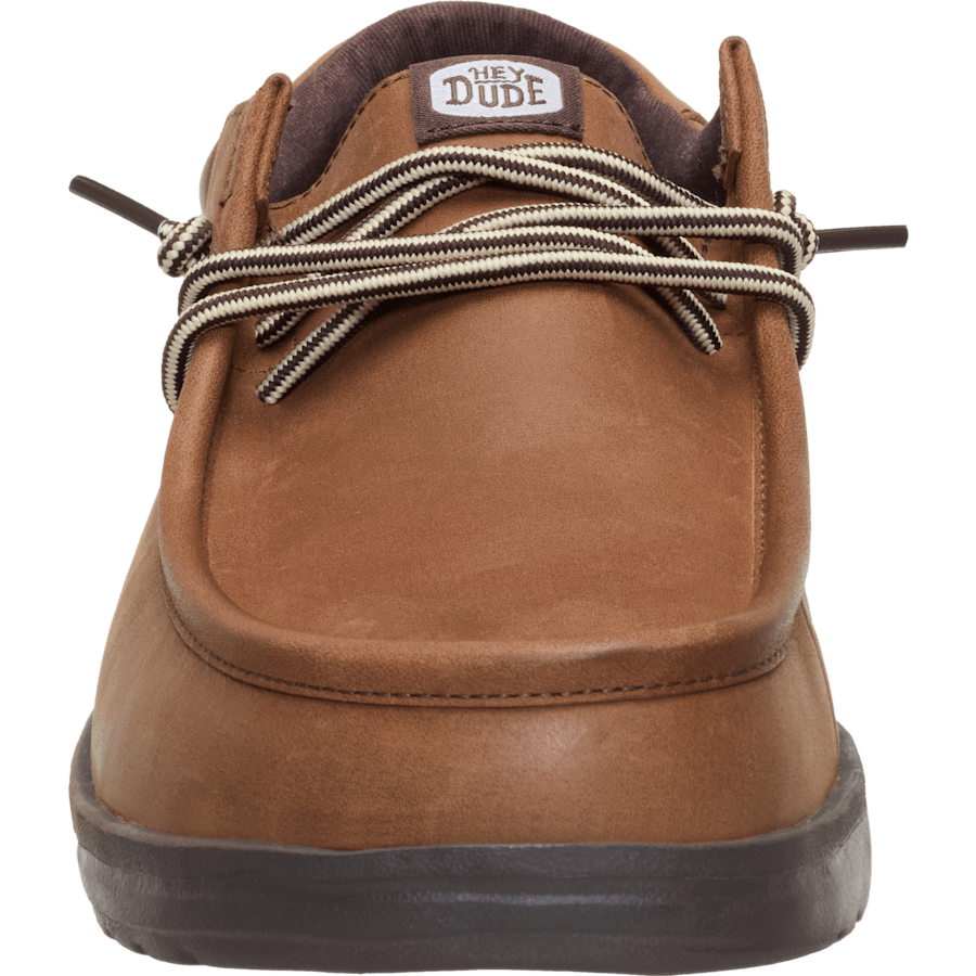 HEYDUDE Men's Paul Full Grain Leather Casual Shoes