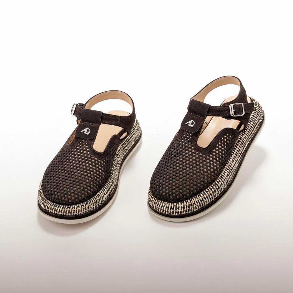 Women's Platform Mary Jane Espadrilles